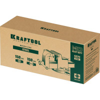Стальные слесарные тиски KRAFTOOL Steel 150 мм 32701-150