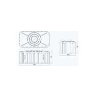 Емкость STERH SQ 1000 blue 531327