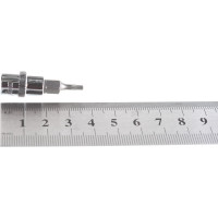 Насадка торцевая 1/4"DR с вставкой-битой T8 Ombra 114308