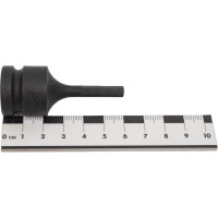 Ударная цельная головка-бита 6 гранная 5 мм, 1/2", 60 мм FORCE 24406005