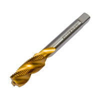 Метчик M12x1,25 HSS M2 TiN спиральный ПрофОснастка №444 арт. 50221044