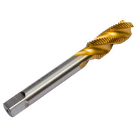 Метчик M12x1,25 HSS M2 TiN спиральный ПрофОснастка №444 арт. 50221044