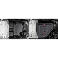 Защита топливного бака для Hyundai Creta 2016-н.в., st 2mm, АвтоБроня 111.02365.1