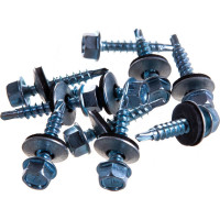 Кровельный саморез крепежная техника цинк 4.8х29 мм, 250 шт 431002 БК