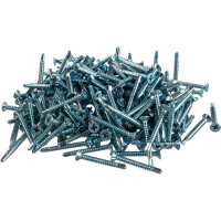 Оконный саморез Качественный КРЕПЕЖ 3.9х32 белый сверло 230 шт 0300091 КЧ