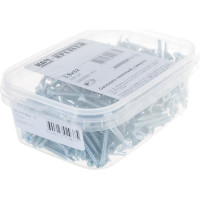 Оконный саморез Качественный КРЕПЕЖ 3.9х32 белый сверло 230 шт 0300091 КЧ