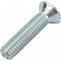 Винт Качественный КРЕПЕЖ потай с метр. резьбой, DIN 965, 6x25, 100 шт 0200887 КЧ