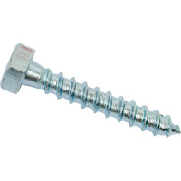 Шуруп с шестигранной головкой Качественный КРЕПЕЖ 10х60, 40 шт. 0500571 КЧ