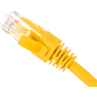 Коммутационный шнур NIKOMAX U/UTP 4 пары, желтый, 1м NMC-PC4UD55B-010-YL