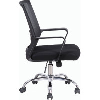 Компьютерное офисное кресло BRABIX Daily MG-317, с подлокотниками, хром 531833