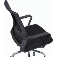 Компьютерное офисное кресло BRABIX Daily MG-317, с подлокотниками, хром 531833