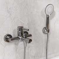 Смеситель для ванны WasserKRAFT Main с коротким изливом 4101