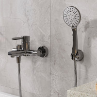 Смеситель для ванны WasserKRAFT Main с коротким изливом 4101