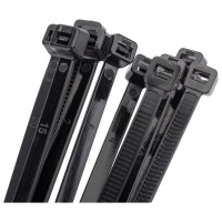 Кабельные стяжки Airline хомуты 4,8 х 400 мм, пластиковые, черные, 10 шт. ACT-N-29