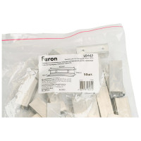 Крепеж для светодиодной ленты FERON 230V LS721 2835, LD167 50шт в упаковке 23385