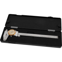 Штангенциркуль с круговой шкалой NORGAU 200 мм, 0.02 мм, тип NCR-1502 с поверкой 040027020/П