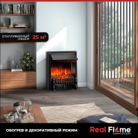 Электроочаг RealFlame Fobos Lux Black 10013919