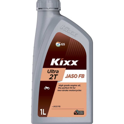 Масло моторное минеральное ULTRA 2T F/M2 FB/TC 1 л для двухтактных двигателей KIXX L5122AL1E1