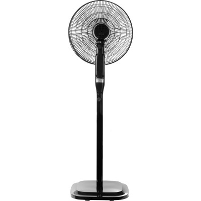 Напольный вентилятор Centek 65Вт Пульт ДУ, LED, 44,5см, таймер, тяжелая база CT-5026 Black