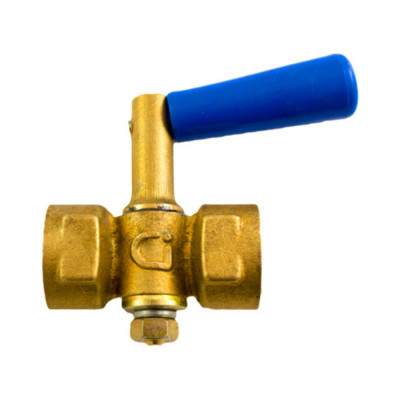 Кран для манометра Ci 11Б18бк муфтовый с ручкой Ду15 D070-01168