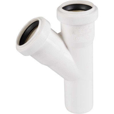 Тройник Ostendorf hteaw, цвет: белый 40/40x45 градусов 559610