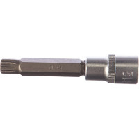 Головка со вставкой SPLINE M12, 1/2", L=100 мм Professional АвтоDело 39202 10319