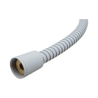 Шланг для душа Melodia della vita STANDARD WHITE 1/2х1/2 нерж. D14 мм, L150 см, 2-й зажим 34525