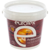 Защитно-декоративное покрытие для древесины Eurotex Бесцветный 0.9 кг 6 15545
