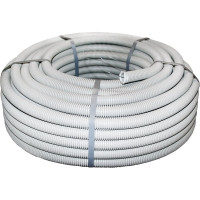 Гофрированная труба EKF ПВХ Plast с зондом d25мм 50м. PROxima tg-z-25
