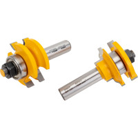 Набор фрез комбинированных рамочных (2 шт; хвостовик 12 мм) Энкор 46535