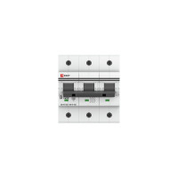 Автоматический выключатель EKF PROxima ВА 47-125, 3P, 125А, 15кА mcb47125-3-125D