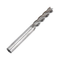 Фреза концевая (8х38х82 мм; 4Z; HSS М35Р6М5К5; DIN 844) ИНСТУЛС 00001256939