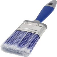 Плоская кисть HARDY серия 90, ручка 2K, 50х16мм, синяя 0204-905050