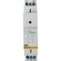 Промежуточное реле IEK OIR 1 контакт 16А 24В AC/DC OIR-116-ACDC24V