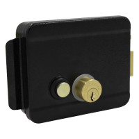 Электромеханический накладной универсальный замок ACCORDTEC дверь наружу, внутрь, ролик AT-01346