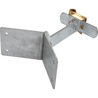 Держатель-зажим круглого проводника EZETEK 8-10мм для конька, высота 110мм, латунь 71123