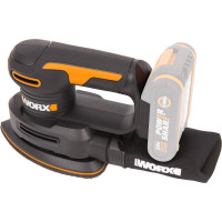 Виброшлифмашина аккумуляторная WORX 20 В, без АКБ и ЗУ WX822.9