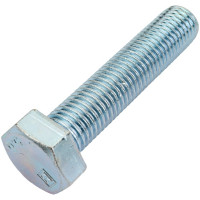 Болт крепежная техника шестигранный шлиц, полная резьба, DIN 933(558) 20х 90 (10шт) 493582 БК