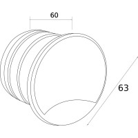 Светодиодный светильник (подсветка для лестниц) Elektrostandard MRL LED 1104, белый a049745