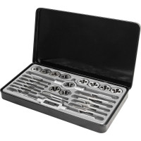 Набор метчиков и плашек Rockforce метрический 24 предметов RF-M024-1(10457)