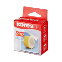 Двусторонняя канцелярская клейкая лента Kores 30х5 170372