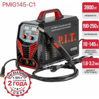 Сварочный полуавтомат P.I.T. 145А,ПВ-60,MMA 1,6-4мм, 4,0кВт, MIG 0,8-1,0мм PMIG145-C1