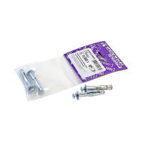 металлический дюбель крепежная техника molli 4x16 2 шт. 69004