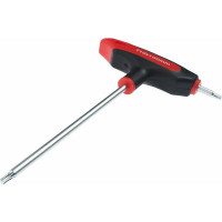 Ключ двусторонний JTC TORX с отверстием и Т-образной рукояткой T10H, 784810 189751