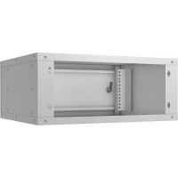 Телекоммуникационный настенный шкаф Cabeus 19" 4U, серия LIGHT разборный, цвет серый WSC-05D-4U55/45m