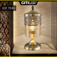 Настольная лампа Citilux Эмир Бронза CL467813