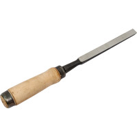 Столярное долото Арефино Инструмент горячая штамповка, с деревянной ручкой, 8 мм С19