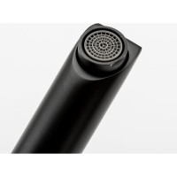 Смеситель для умывальника Frap 35к f10801-62 высокий, черный 550856