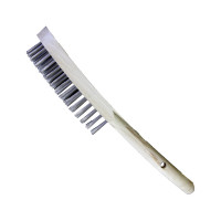 Ручная щетка OSBORN 4 ряда, 295x145, ворс прямая сталь 0,35 152.134-0001