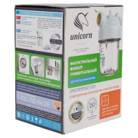 Магистральный фильтр Unicorn 1/2'' для хол. воды прозр. 5" ksbp5 12 551857 KSBP5 1/2